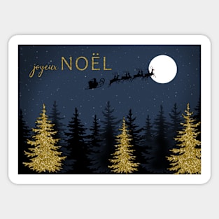 Christmas greeting card Sticker